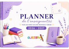 Couverture du planner enseignant